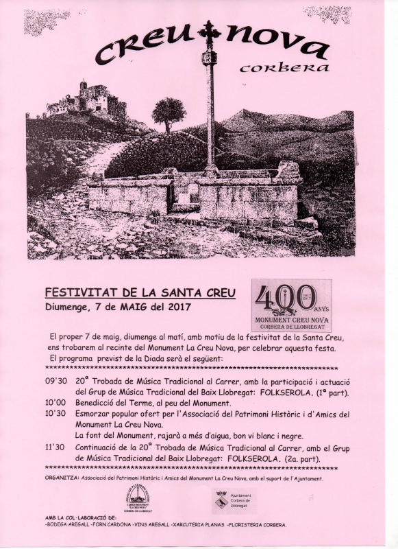 Festa Santa Creu 2017 - 20a. Trobada de Música Tradicional al Carrer 