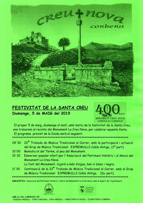 Festa de la Santa Creu 2019 - 22a. Trobada de Mùsica Tradicional al Carrer 